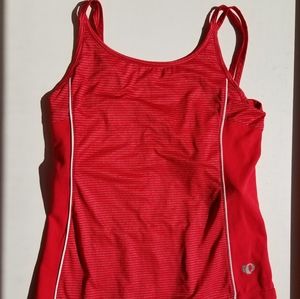 Pearl Izumi cycling tank top w/ shelf bra, sz M